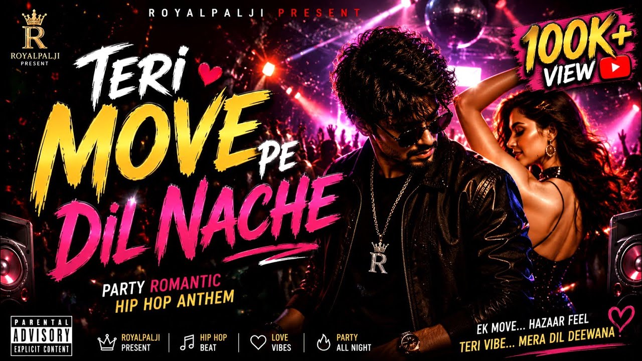 Teri Move Pe Dil Naache 💃🔥 | Romantic Dance Song | RPJ Music Present | Suno AI