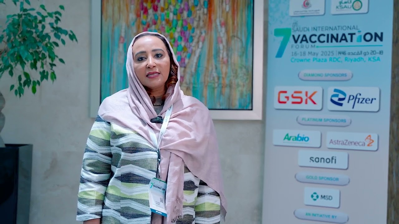 Dr. Hayat Khogali Shares Powerful Testimony at 7th Saudi International Vaccination Forum