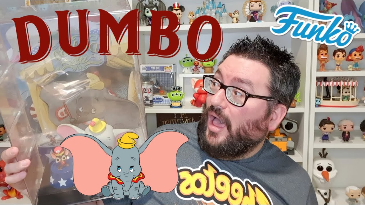 FUNKO movie poster DUMBO | FUNKAZO Aniversario DISNEY100