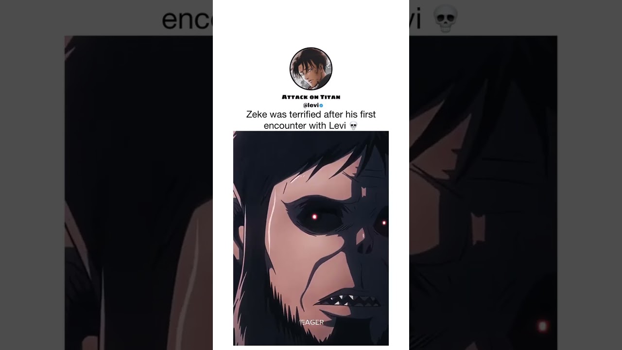 Levi vs zeke best fight scene