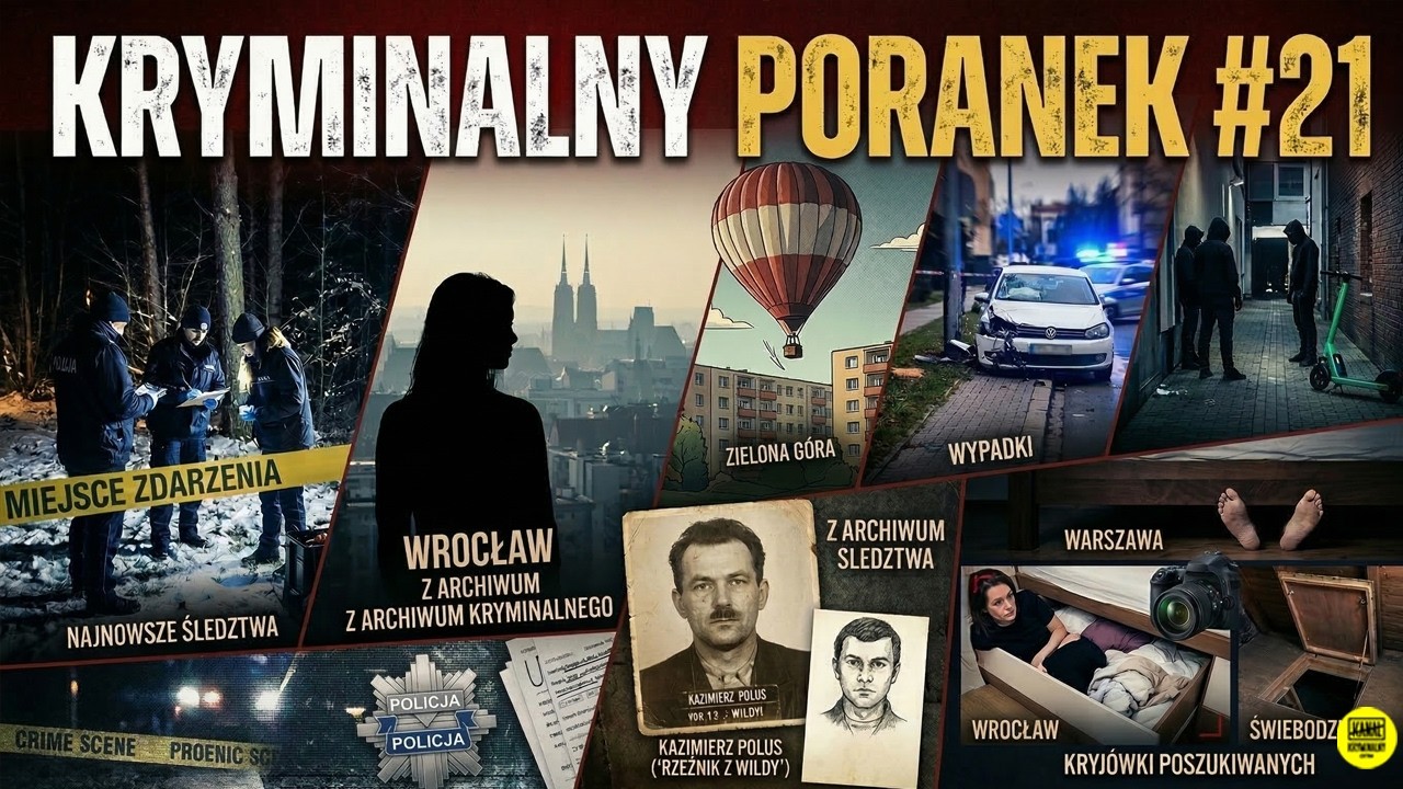 KRYMINALNY PORANEK LIVE 🔴 | KKE #21