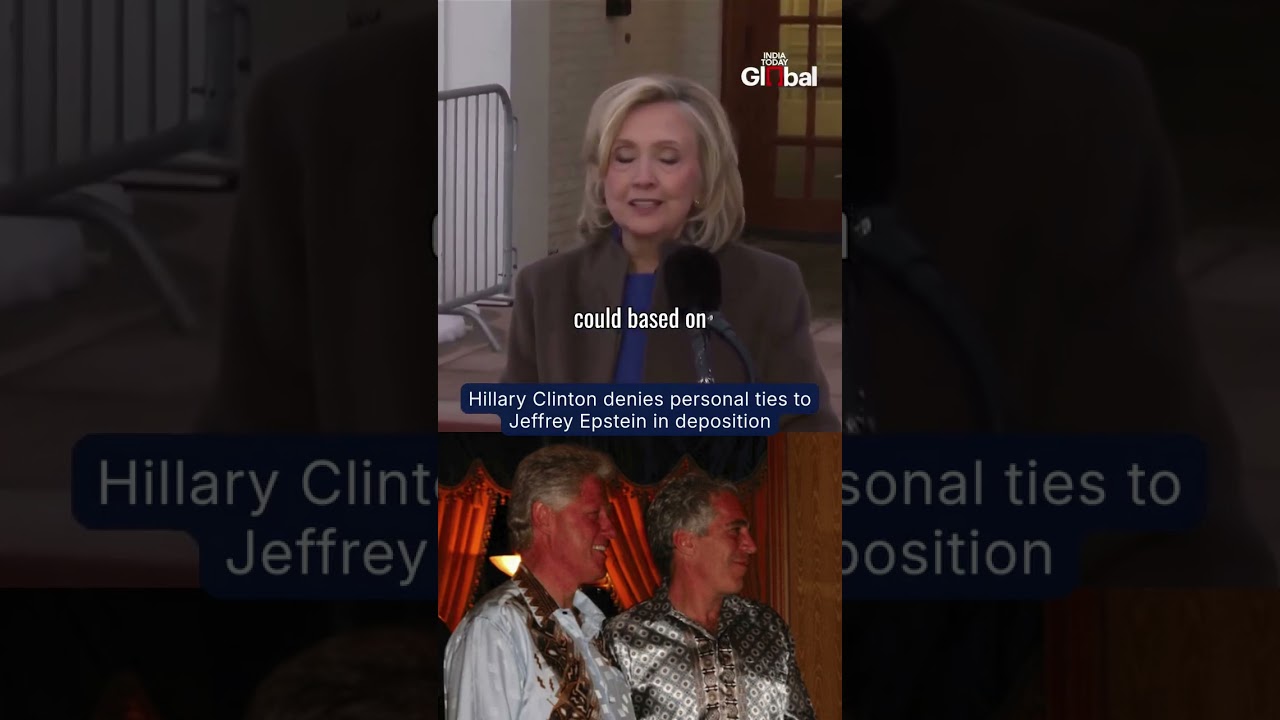 Esptein Files: Hillary Clinton Dismisses Any Personal Ties with Epstein | #shorts #epsteinfiles