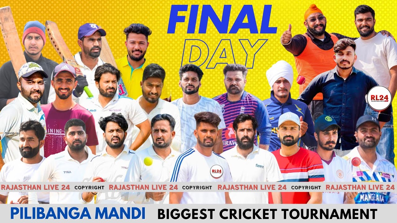 🔴 Live | Final Day | Pilibanga Mandi Biggest Cricket Tournament 2024