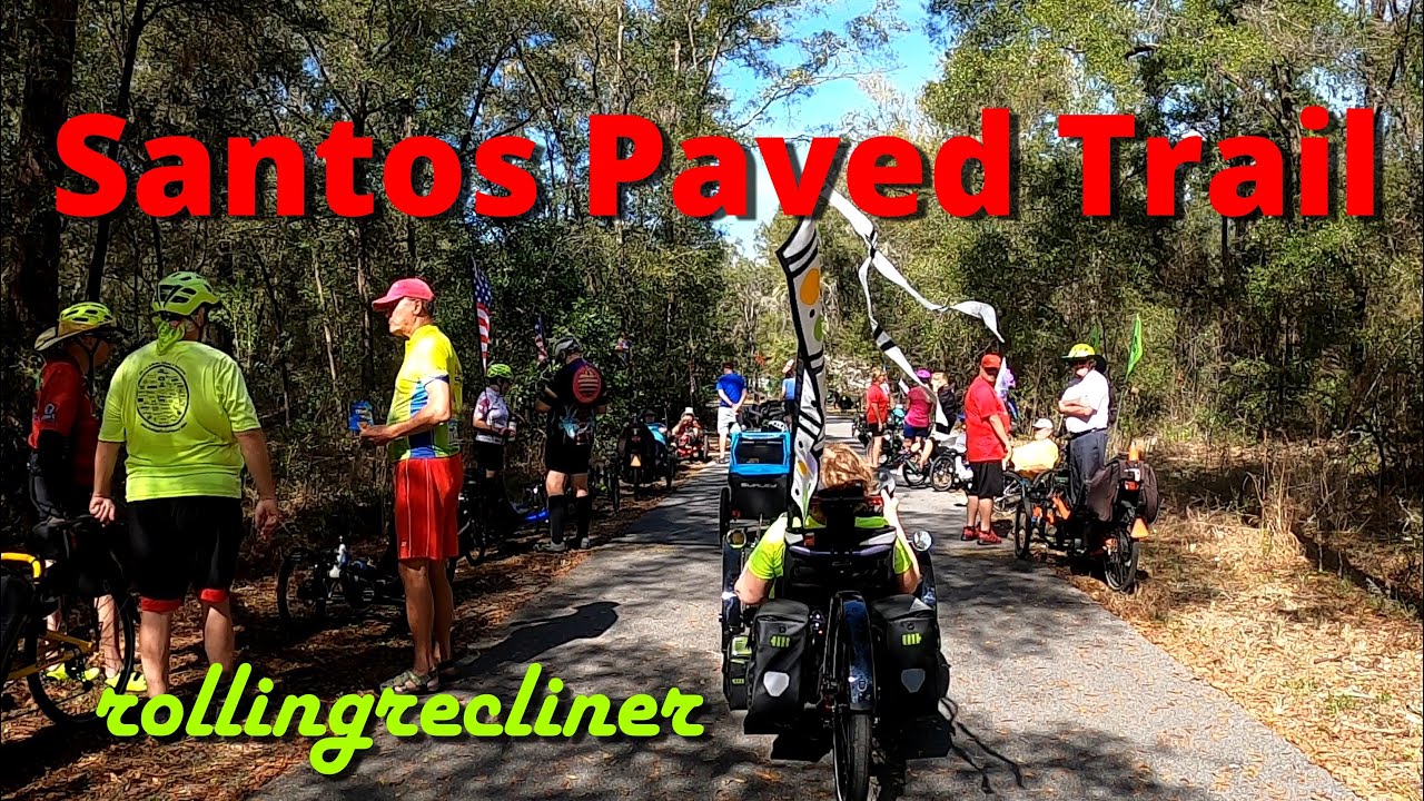Santos by Recumbent Trike - POV Ride Along