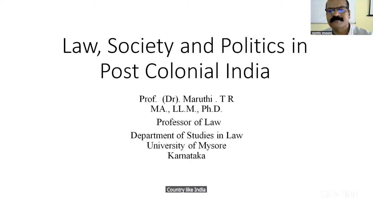 MMTTC Mysore, Karnataka&ndash;&ldquo;16th RC in Political Science
