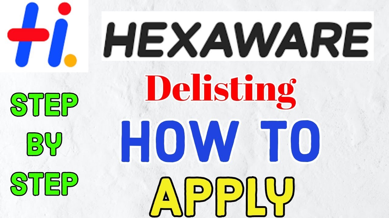 How To Apply Hexaware Delisting Process Step By Step | Hexaware Share Delisting | Delisting Price