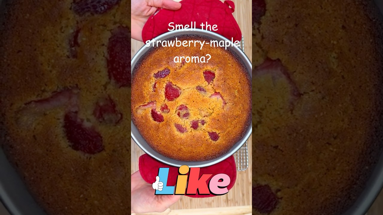 Summer Strawberry Cornbread Short 
