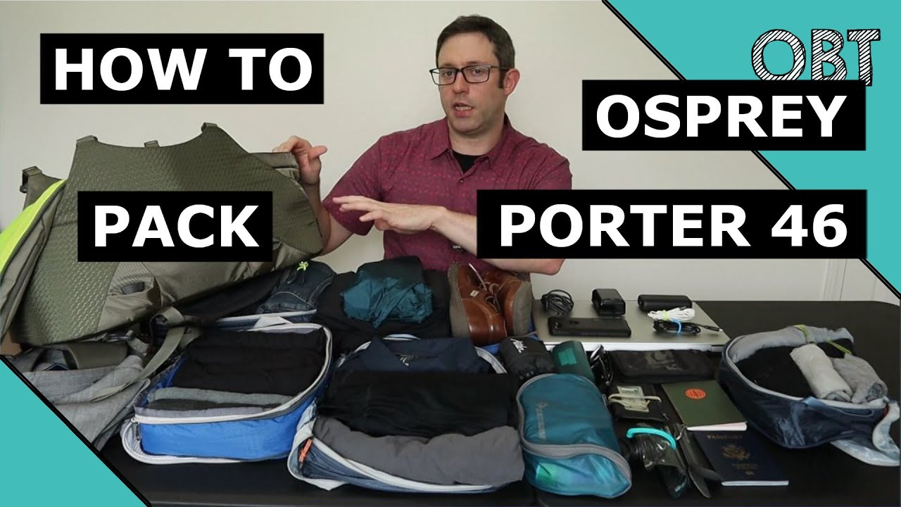Как упаковать Osprey Porter 46