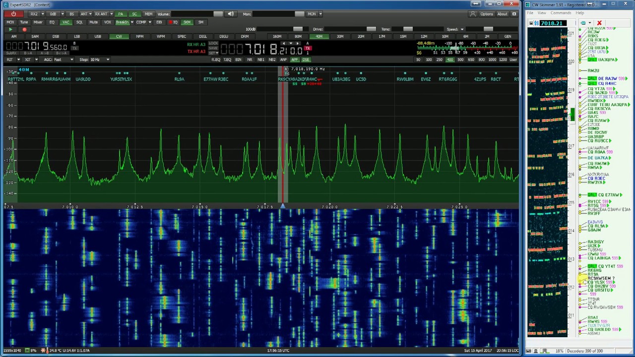 SunSDR2 PRO CW