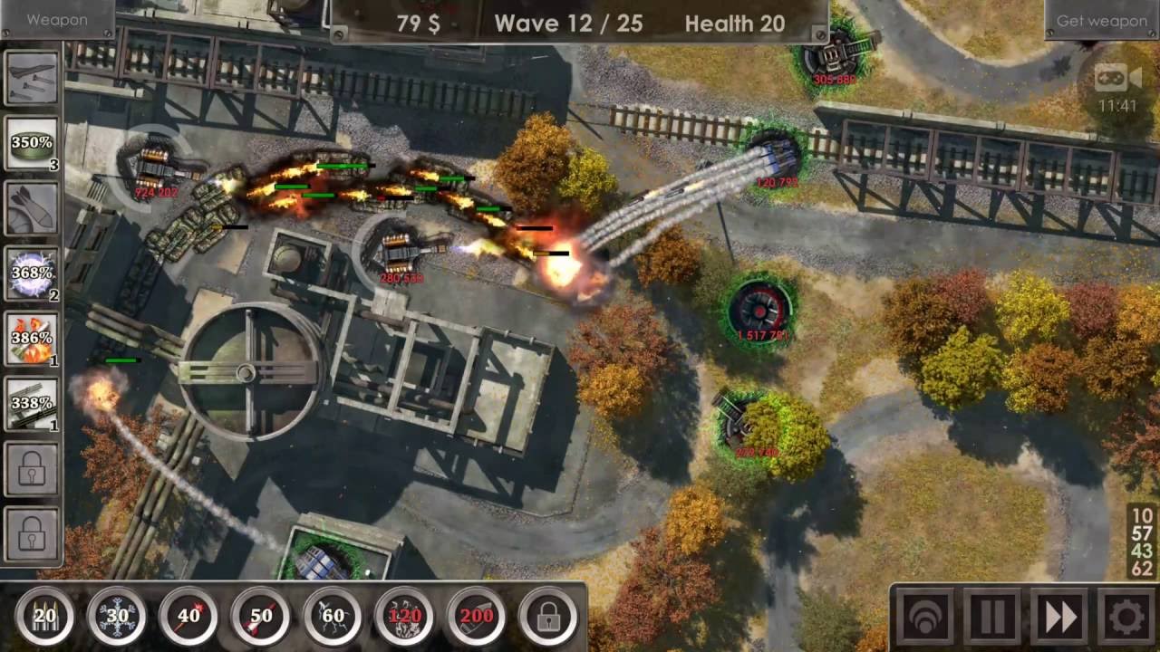 Defense Zone 3 mission 3 hard completed 20 health