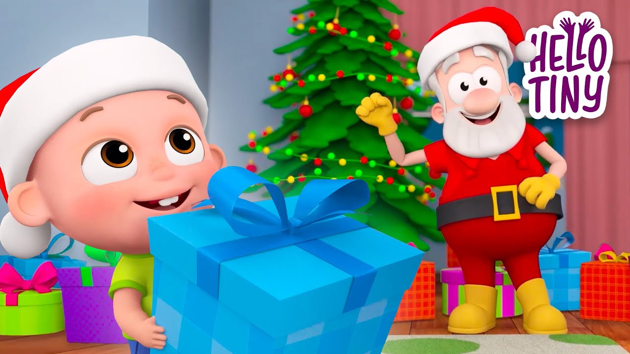 We Wish You a Merry Christmas! 🎅🎄 | Kids Songs and Nursery Rhymes | Hello Tiny
