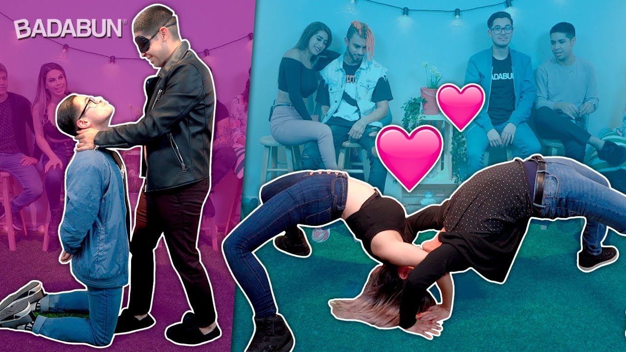 Imitando los besos más románticos de la historia