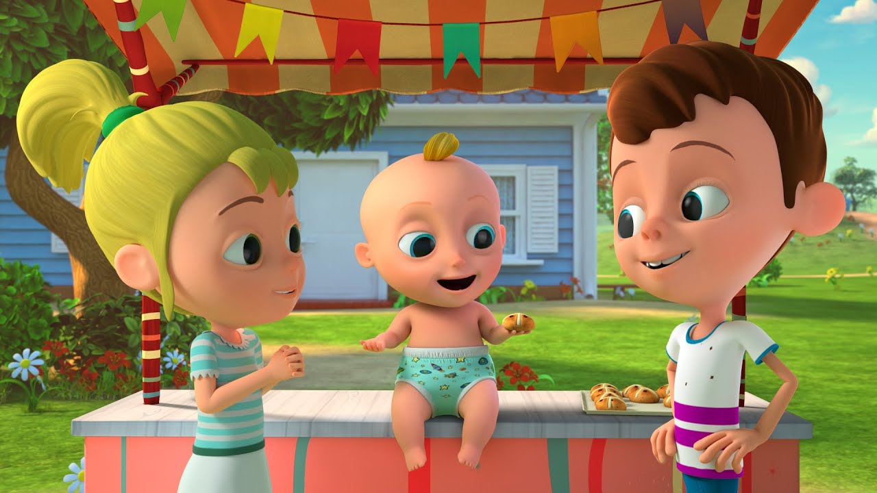 Gurabija t&rsquo;&euml;mbla | Hot cross buns | Ga Ga K&euml;ng&euml; p&euml;r f&euml;mij&euml;