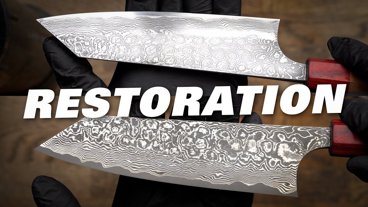 Damascus Restoration 101 - Acid Etching and Polishing Made Easy
