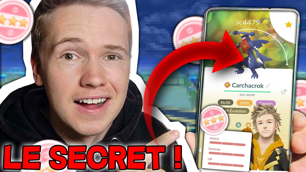 LE SECRET POUR OBTENIR DES 100% SUR POKÉMON GO !