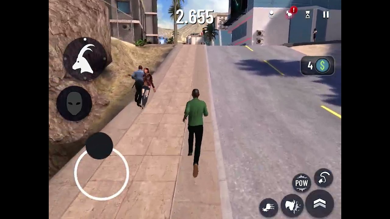 (Goat simulator payday) texture bug + police brings person to prison?