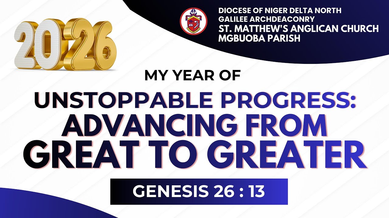 BEGINNING OF THE YEAR PROGRAMME/ UNIVERSAL WEEK OF PRAYER (DAY 2) || 6TH JANUARY 2026.
