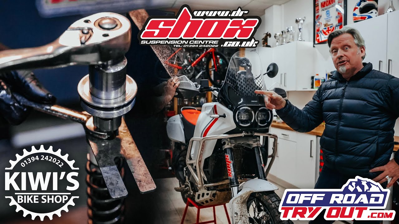 Charley Boorman / Suspension Re-valving and Tuning - Kiwi's Bike Shop