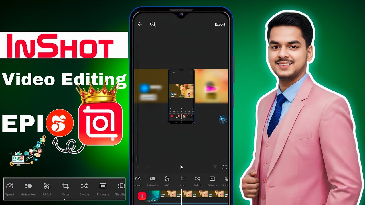 InShot Video Editing Tutorial Hindi | InShot App Full Course EP 3 | Mobile Se Video Edit Kaise Kare