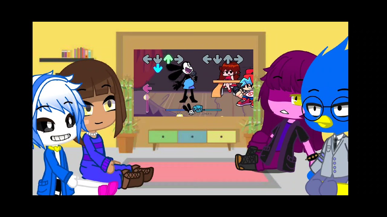 Undertale and Deltarune react to Vs Oswald//Undertale/Deltarune//Gacha Club