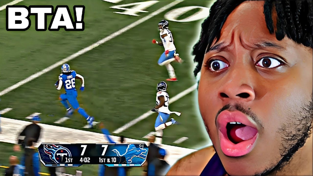 THESE BACKSH*TS ARE DIABOLICAL!!! Tennessee Titans vs. Detroit Lions | 2024 Week 8 Game Highlights