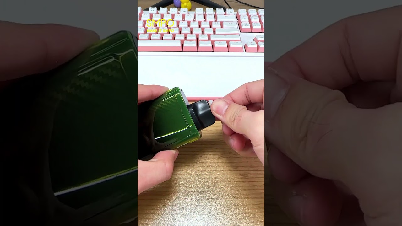 Unwrapping Relaxation: ASMR Unboxing of SMPO DL01 Sub-Ohm Disposable | #Shorts #asmr