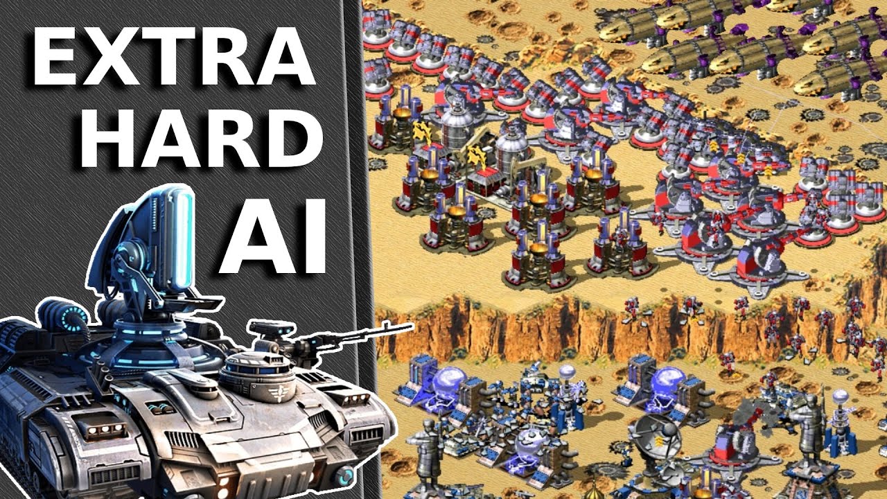Red Alert 2 - Extra Hard AI - France vs Only Soviet Enemies 2 vs 6