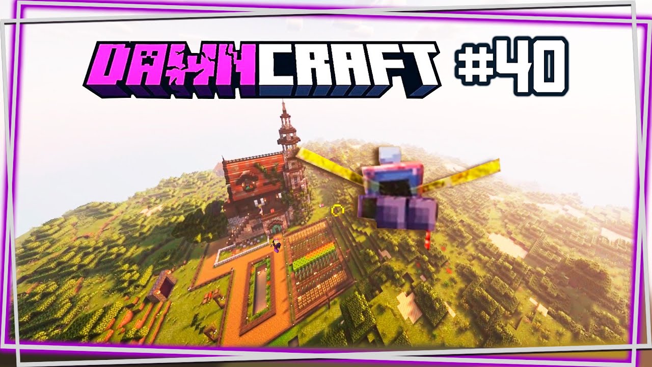 SOY UN ANGEL y Puedo VOLAR en MINECRAFT DAWNCRAFT #40