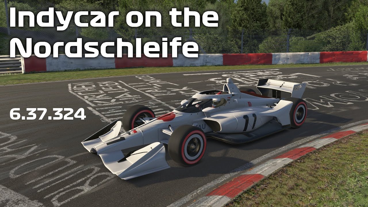 Indycar on the Nordschleife - 6:37.324 | iRacing