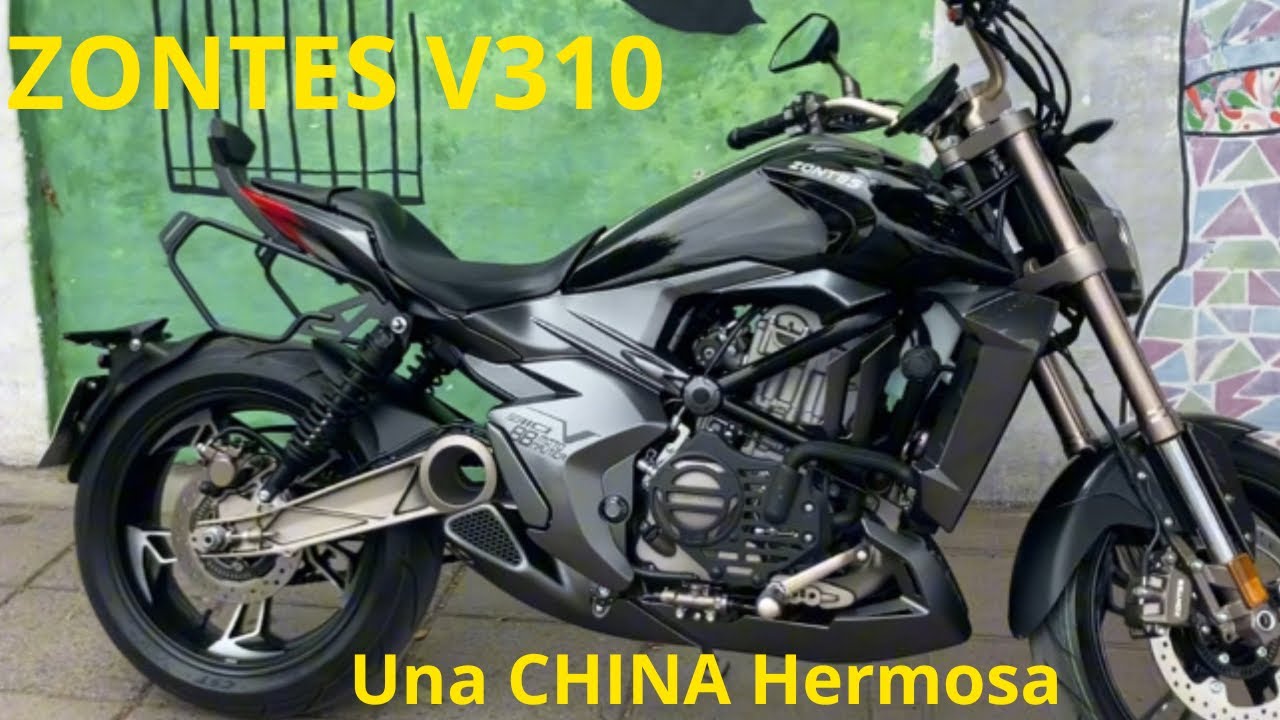 Tecnología de sobra y mucho diseño en esta moto CHINA Zontes V310