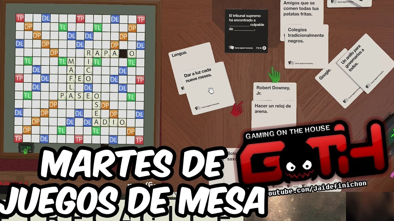 JUEGOS DE MESA Y MUJERZUELAS! Extracto ENVIVO en Español - GOTH