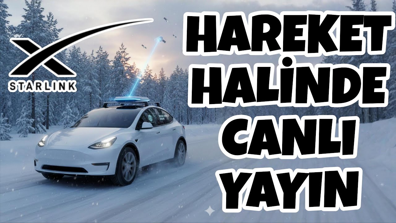 Starlink Mini Kurulum ve İlk Kullanım Deneyimi | Hareket Halinde Canlı Yayın