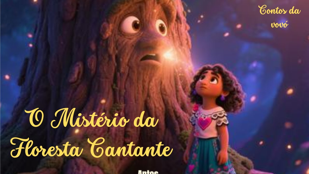 O Mistério da Floresta Cantante #historinhas #contosinfantis #historinhasinfantis #disney #amor