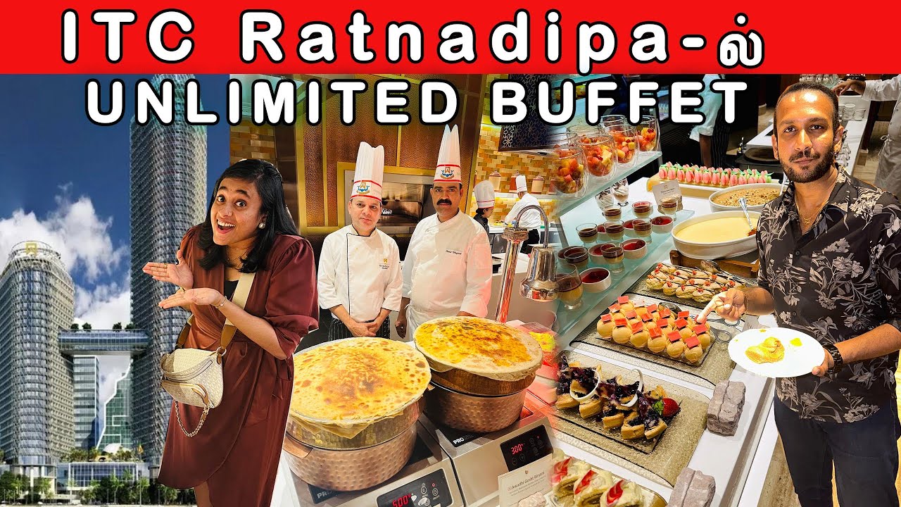 Sri Lankaவில் பிரமாண்டமாக திறந்த ITC Ratnadipa Hotel😱😳 | Unlimited Buffet😍 | Crazy Pair
