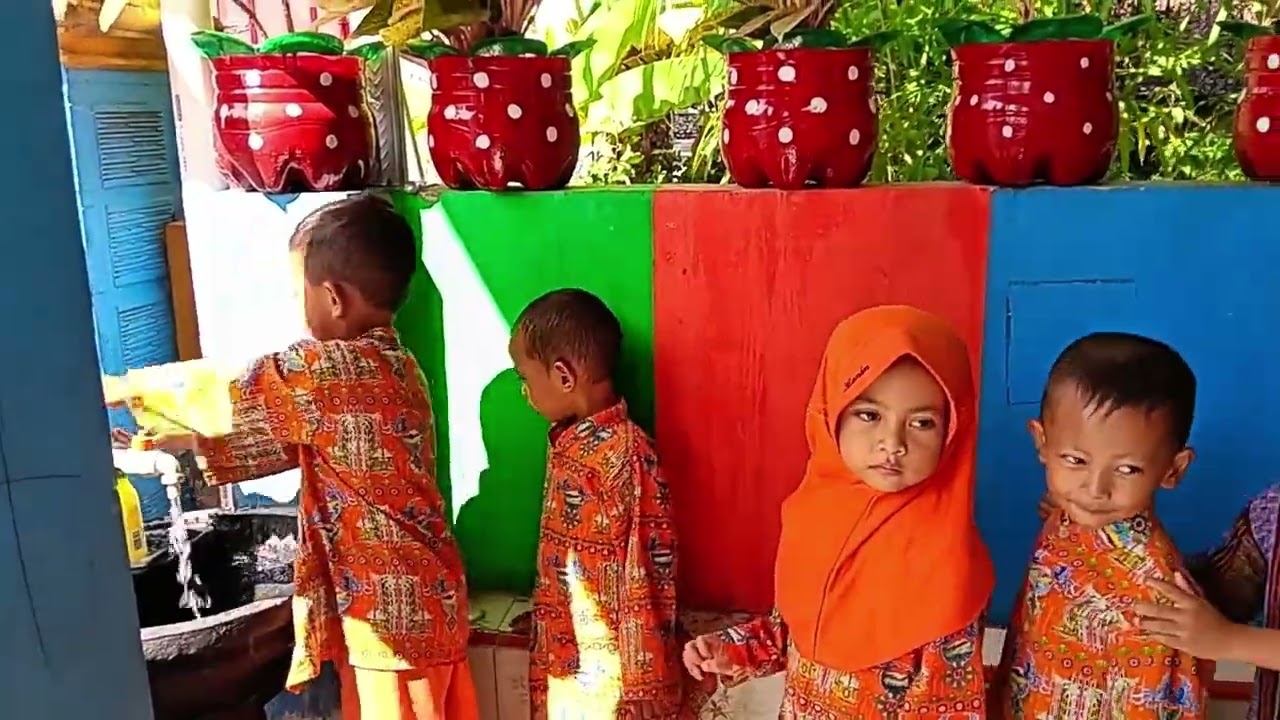 Mencuci tangan 