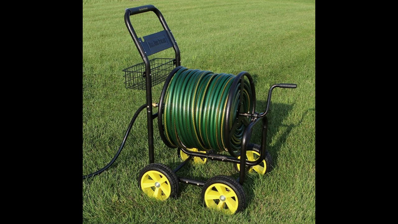 Industrial 4 Wheel Hose Wagon Assembly Instructions