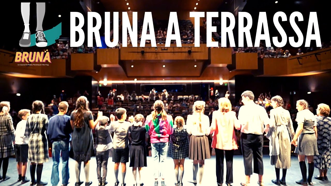 ✅ BRUNA, el musical al Teatre Principal de Terrassa! - [Davant i radera el teló] Tu hi erets? ❤️ 🎉