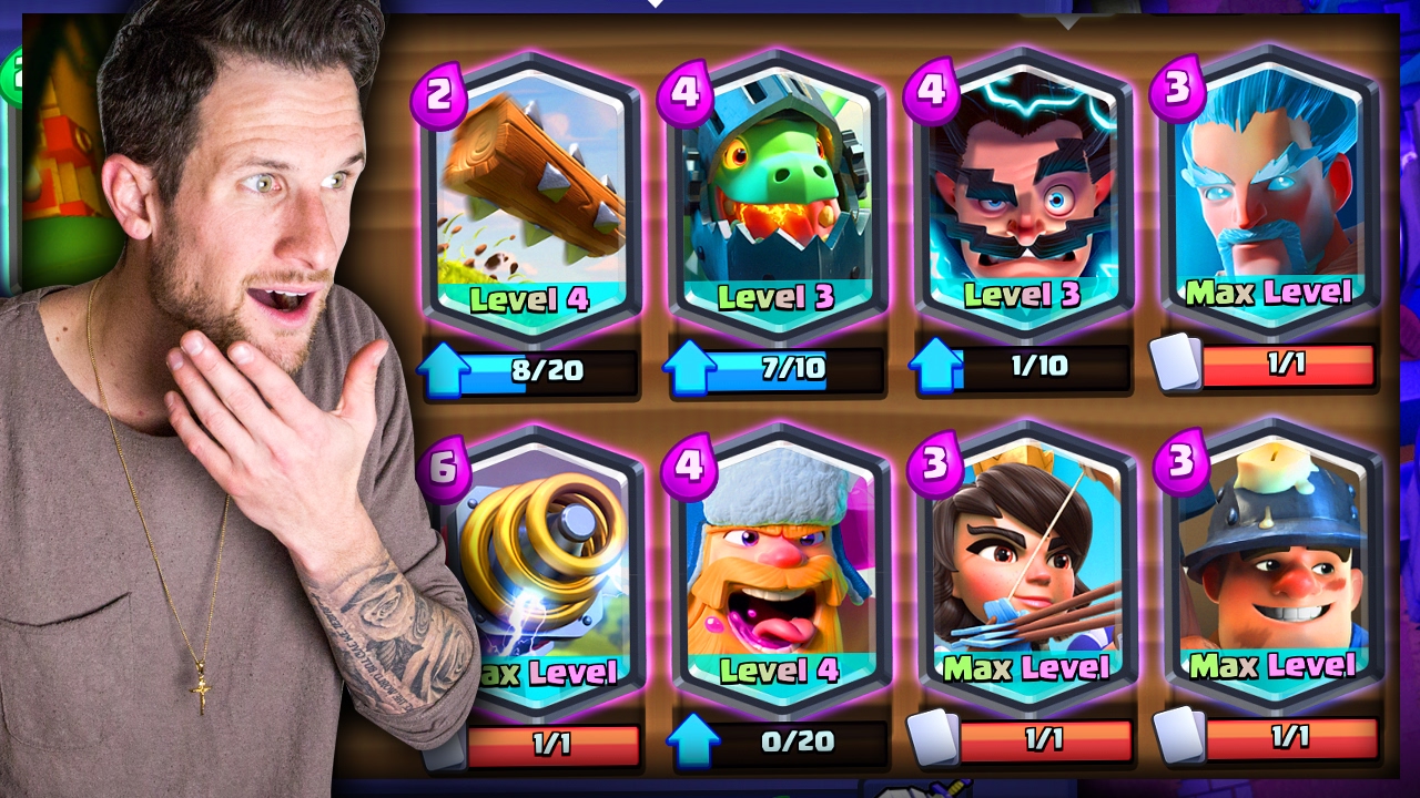 ALL LEGENDARY DECK! &bull; Clash Royale