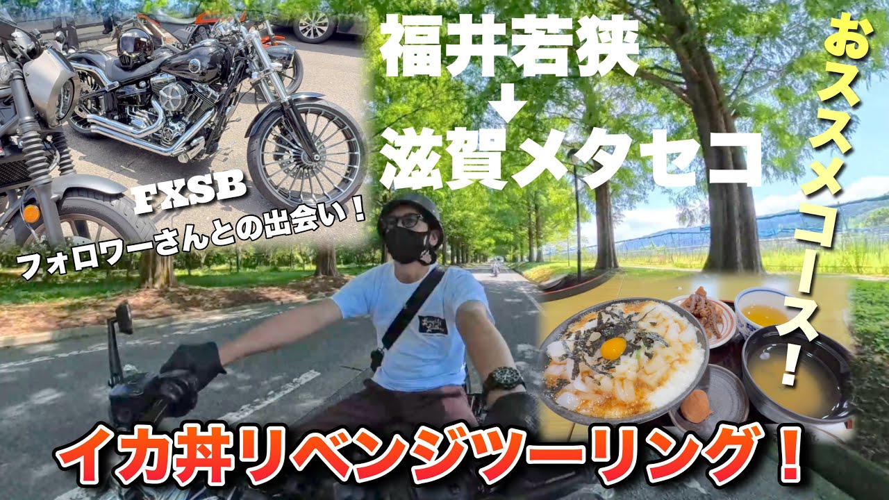 福井若狭イカ丼リベンジツーリング！フォロワーさんのブレイクとおススメツーリングコース！