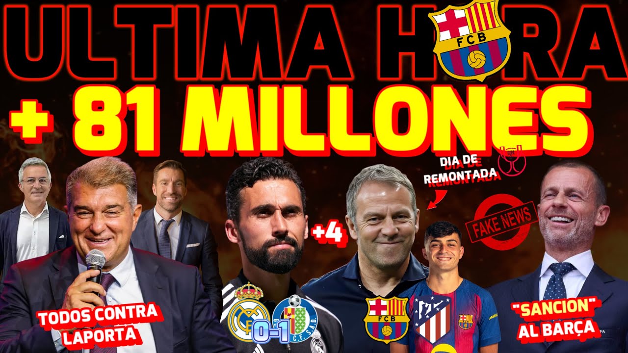 💣 ÚLTIMA HORA BARÇA ⏳NOTICIAS RUMORES Y FICHAJES DEL MEJOR CLUB DEL MUNDO, EL FC BARCELONA