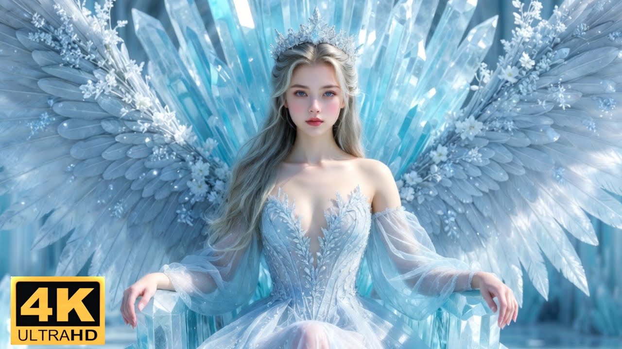 Ice Queen Of The Frozen North | Fairy Fantasy Ambient [AI Music Video]