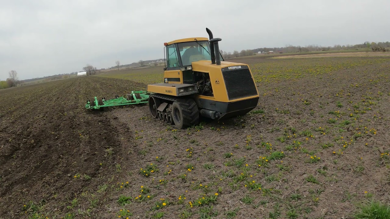 Semi-Retired Farmer - Likes Tillage More Than Chemicals - CAT Challenger 65 Deutz Allis Chiselvator