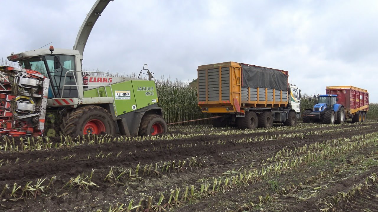 Vast met de Jaguar 850 en Terberg FL1350-WDG 6x6 - Reimink in de modder 2015 (part 2/2)