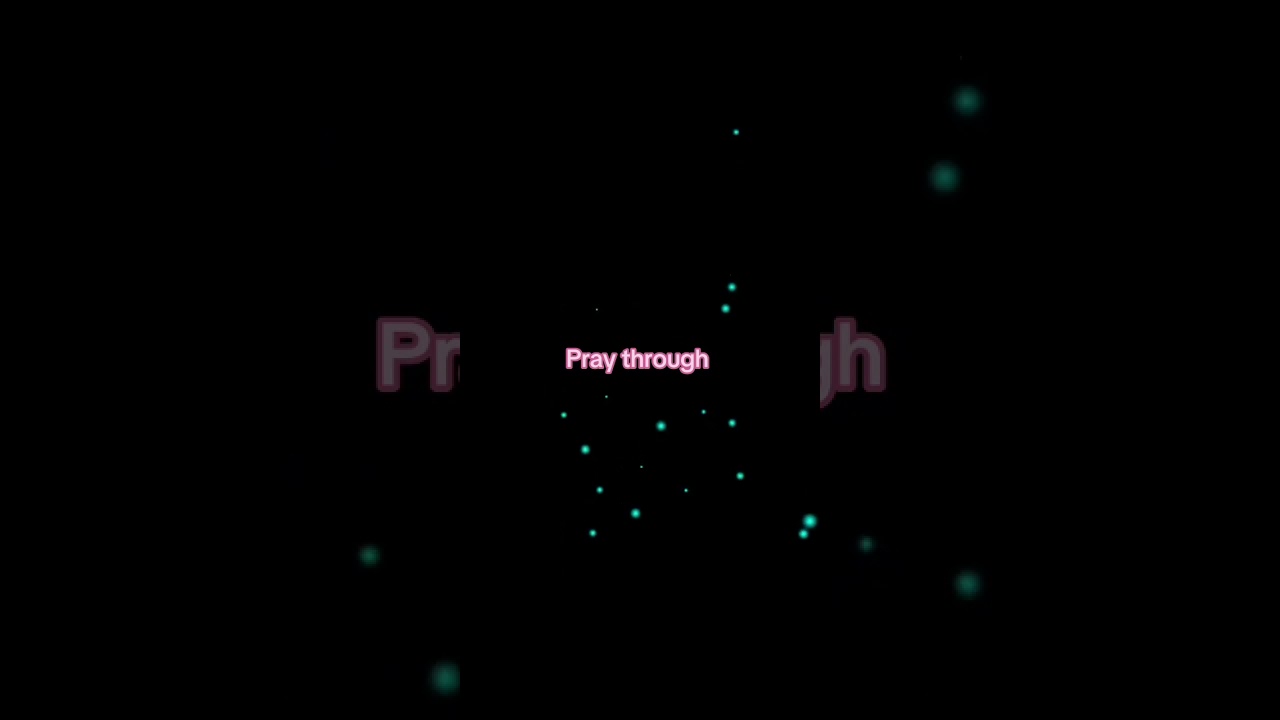 Prayer is essential 