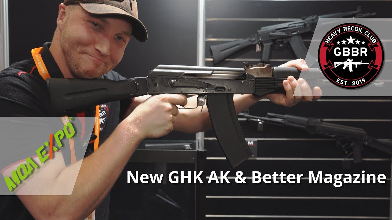 A @GHK Airsoft Mag With More Gas, New AK GBBR And A Promise | MOA 2025 | Heavy Recoil Club