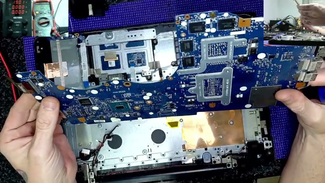Completely Dead Gaming Laptop &ndash; Board Level Repair