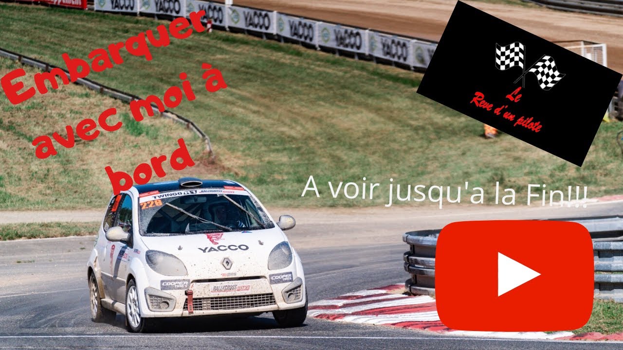 [Twingo r1] Ma 1ere participation au championnat de france de Rallycross à Lavaré