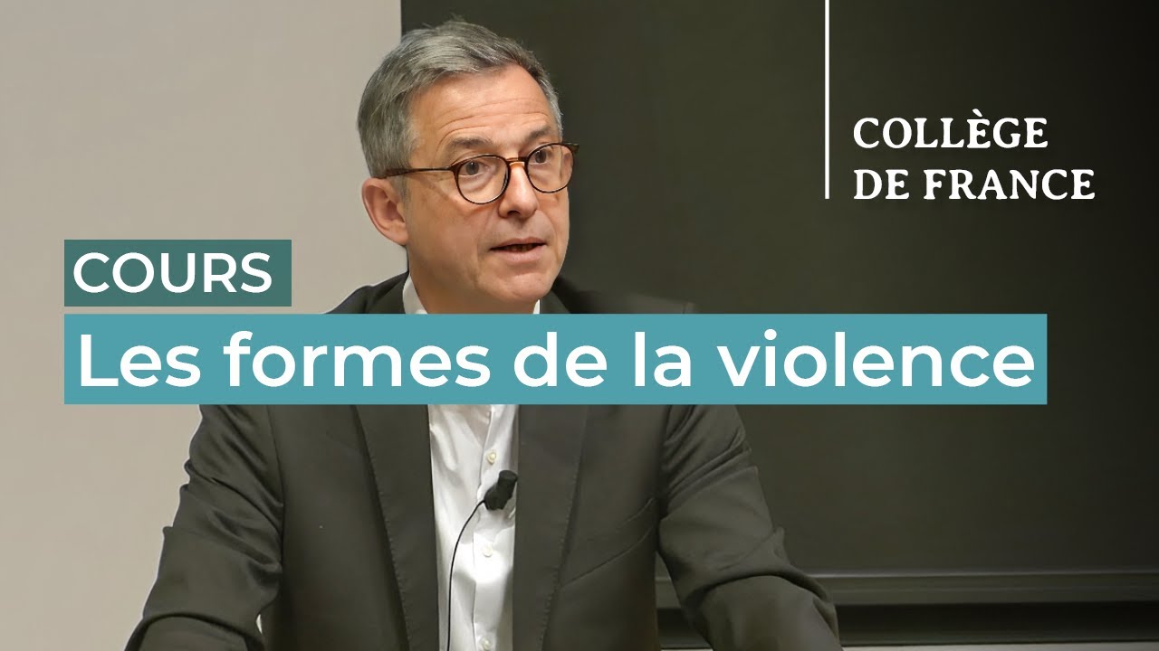 Les formes de la violence (3) - Didier Fassin (2024-2025)
