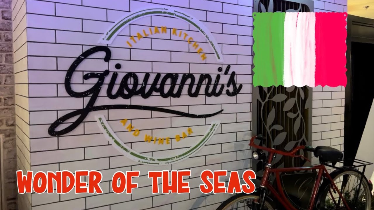 Giovanni’s Italian Kitchen on WONDER OF THE SEAS