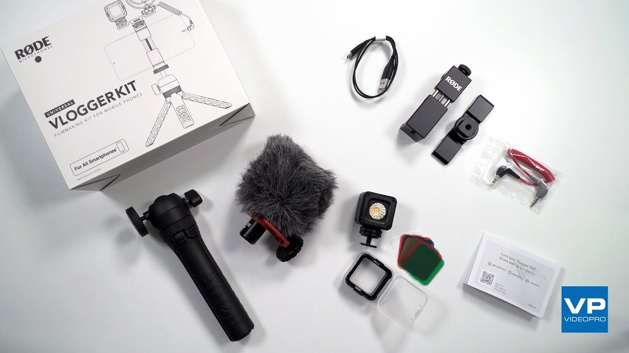 Rode Universal Vlogger Kit Unboxing